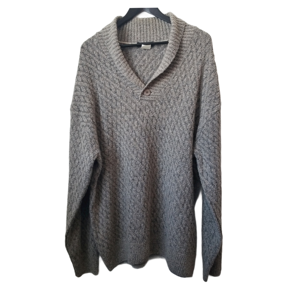 Britches men's shawl collar grandpa dad sweater